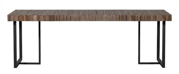 Esstisch Maxime 200 x 90 cm recyceltes Teakholz