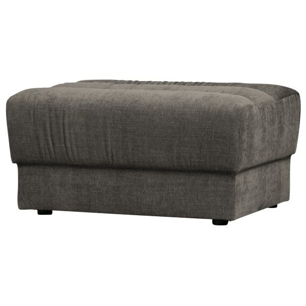 BePureHome Hocker Date vintage mausgrau Fußhocker Pouf