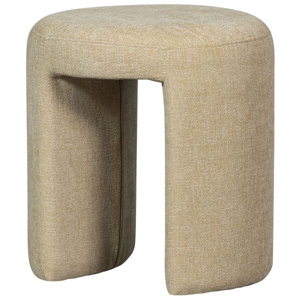 Hocker Sitzhocker CHARLIE Chenille natur