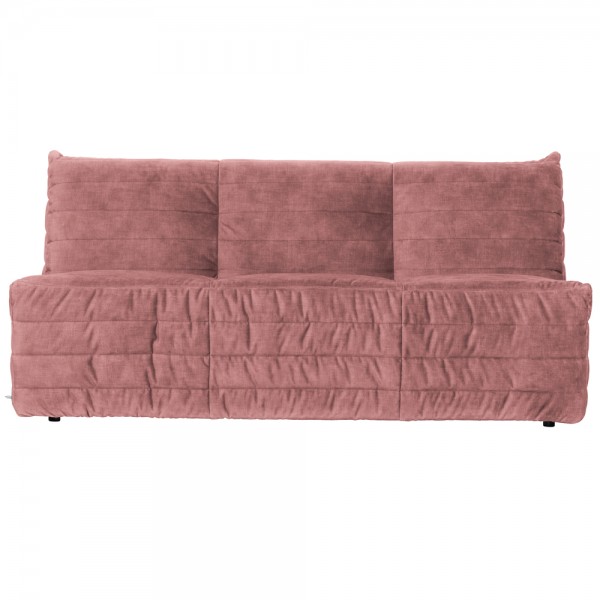 Sofa Bag 160 cm Samt rosa Couch